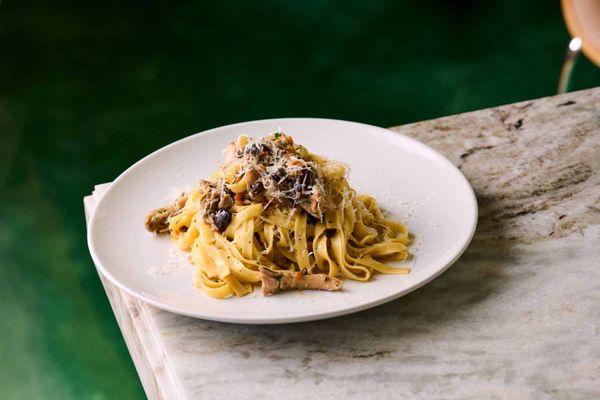 Tagliatelle with rabbit ragu