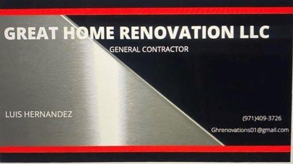 Great Home Renovations