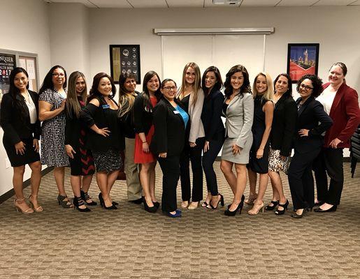 Some of our ladies at our "Women Empowerment Women Event!"