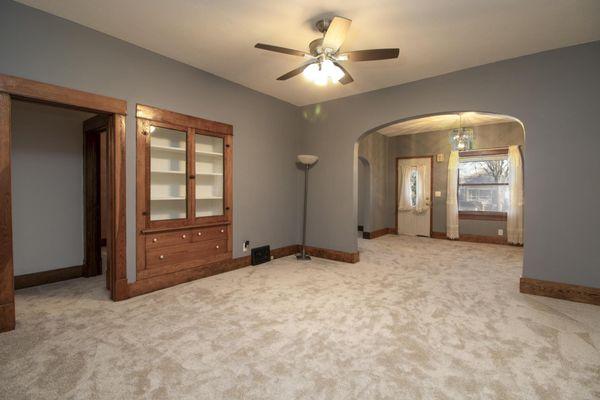 Inside, Amazing Wood Work!