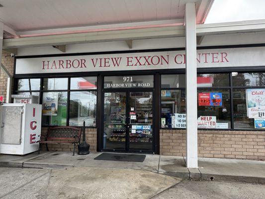 Fe-male cashier required to make a purchase. VERY RUDE demeanor and i sensed she-he is a RACIST.