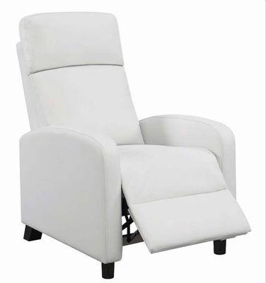 Home Theater Push-Back Recliner: we can guarantee the comfort and how nice will it look on your apartment.