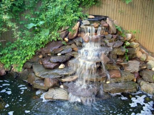 Koi Pond waterfall