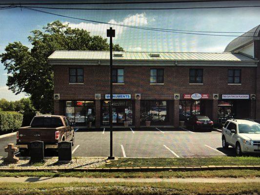 Monuments Are Forever is right next to Rosehill Cemetery