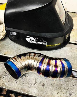 Titanium intake