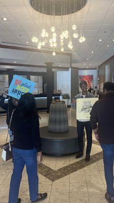 We love greeting and welcoming our NGNM family and guest!