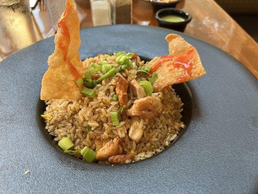 Arroz chaufa with chicken