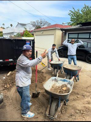 Meet the Crew! Ready to help out with any Junk removal or hauling today!