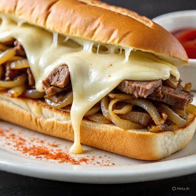 Mr.Hungry Philly Cheesesteak