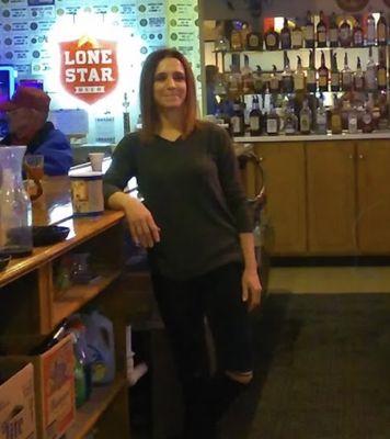 Nichole, the most disrespectful bartender I have ever encountered.