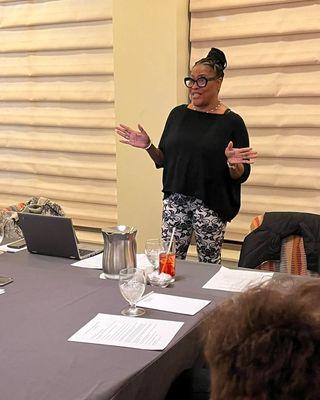 Speaking and teaching with Decisions Women in Commerce and Professions of Long Island