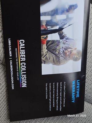 Getting the car fixed