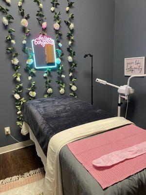 Treatment room!