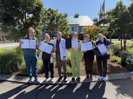 More Fresh CNA's Ready to work hard, help others, and make a difference in others lives! :)