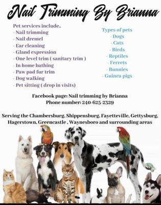 Nail trimming by Brianna