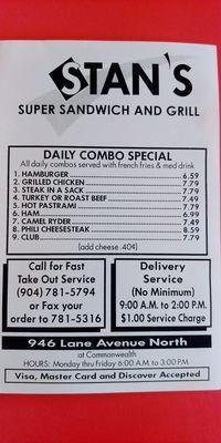 Stan's Sandwich Shop 4