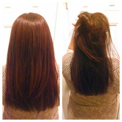 A recent color job by Carissa T.
