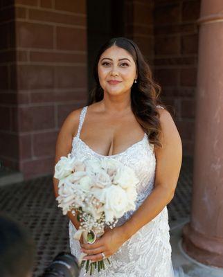 Custom facial a few days prior to my wedding day + gorgeous spray tan