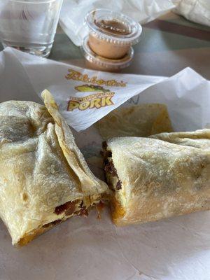 Bacon Breakfast burrito