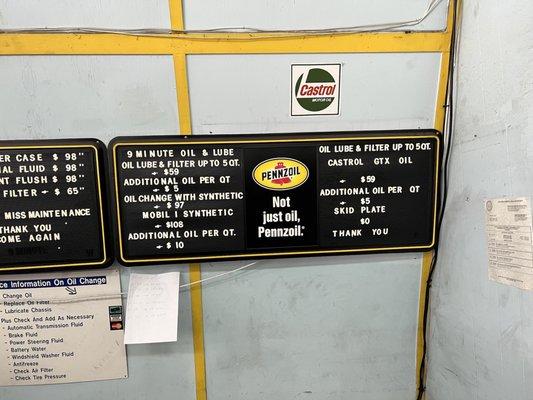 Nine Minute Oil & Lube