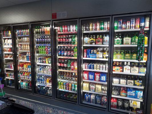 Cold Beverages and Snacks