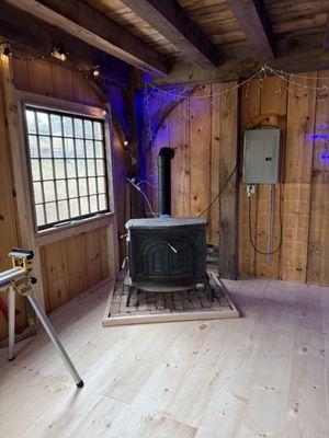 Awaiting "thermostat flap with eyelet" in Frenchboro, Maine