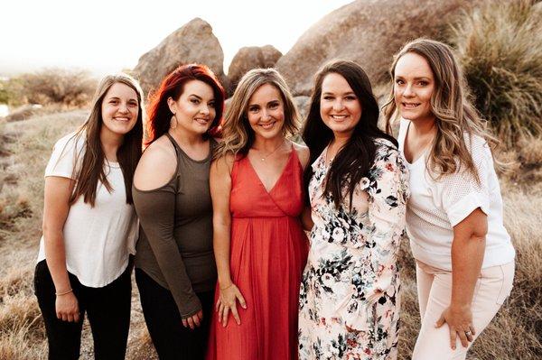 Here at Tyler Brooke Photography we are a TEAM of strong, creative women, all working together to capture life's amazing moments for you!