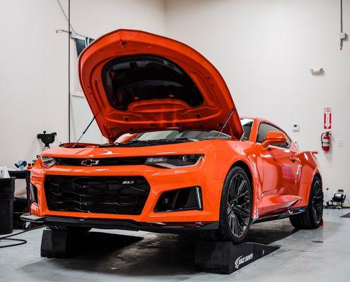 Car pre wash before install PPF