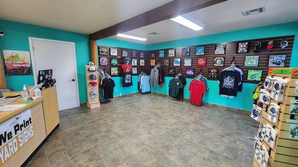 Ragged Apparel showroom