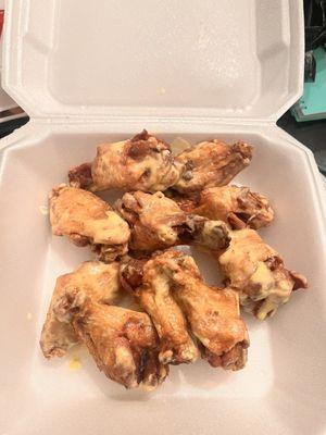 Honey mustard wings