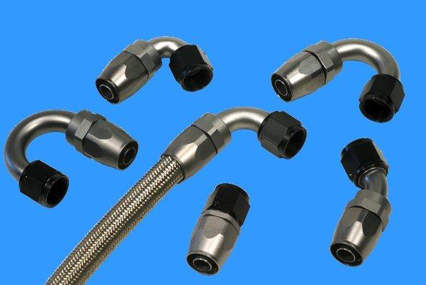-AN, BSP and Metric hose and fittings.