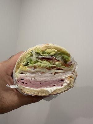 Custom sandwich. Highly recommend. Check out my review if you want to know what's in it