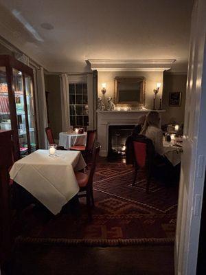 Inside the restaurant