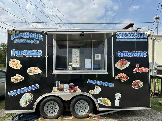 Food truck from outside