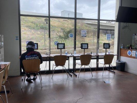 Candidate applying for a job position at JobSource Carson.