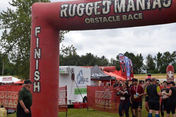 RLA Ice trailer full of bagged ice delivered to Rugged Manic Portland 2018 event