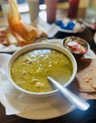 DELICIOUS POZOLE VERDE