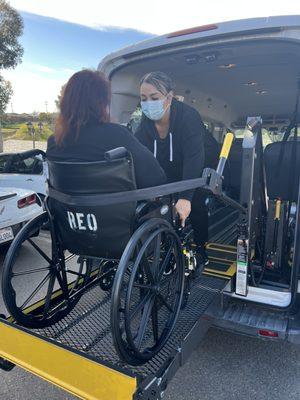 Esmeralda’s transportation