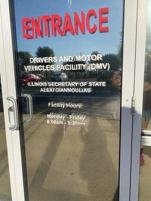 Illinois Secretary of State - Driver Services Facility