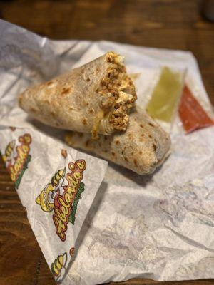 Chorizo Egg Burrito