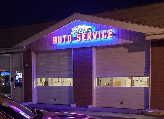 Monroe Auto Service's new location