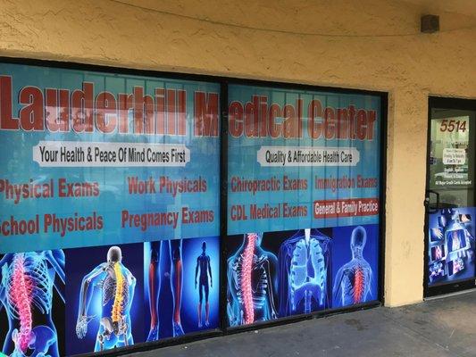 Front side of the family-practice.