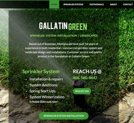Gallatin Green Sprinklers