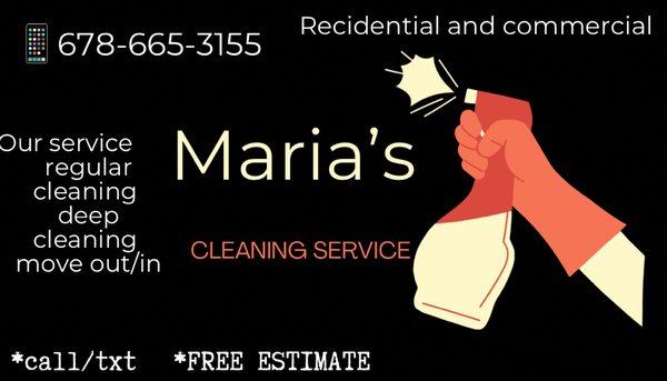 Maria’s Cleaning Service
