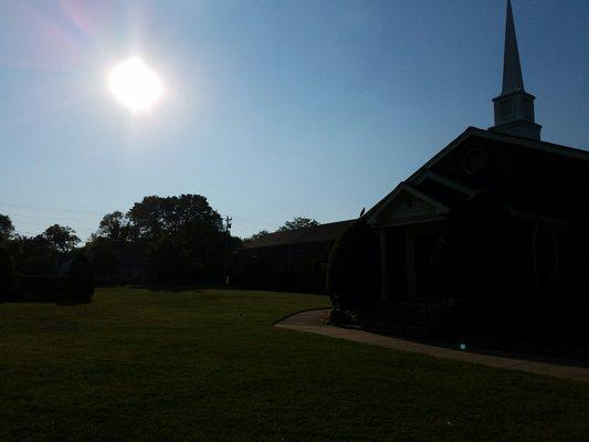Front of Walker Baptist Church