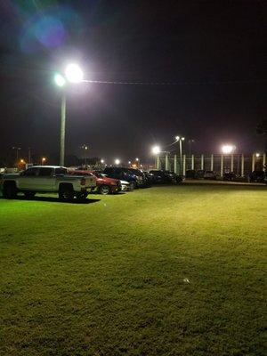 The peace outside the bullring