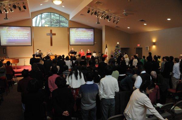 Christmas service 1