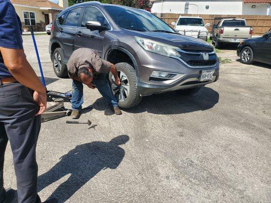 These are the mechanics that did such a terrible job and refuse to fix the mistakes that they made to my car.