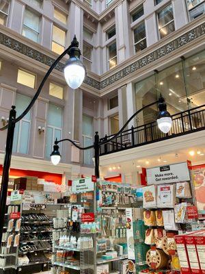 I don't think I've noticed the building inside the store! Cool! 10/15/22