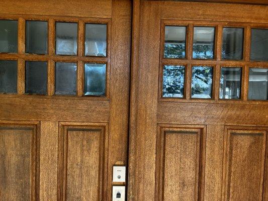 Before is on the left / and after is on the right